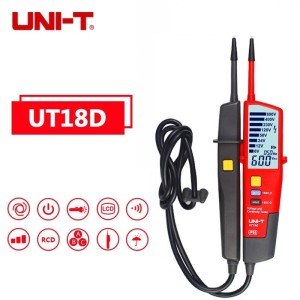 Multímetro Uni-t Ut18d, Rcd Prueba Rotación De Fase, Voltaje