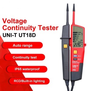 Multímetro Uni-t Ut18d, Rcd Prueba Rotación De Fase, Voltaje