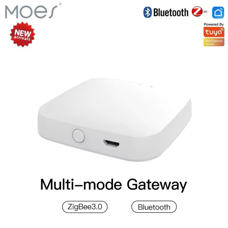 Concentrador multimodo Tuya Smart Gateway ZigBee Bluetooth Moes Hub