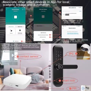 Concentrador multimodo Tuya Smart Gateway ZigBee Bluetooth Moes Hub