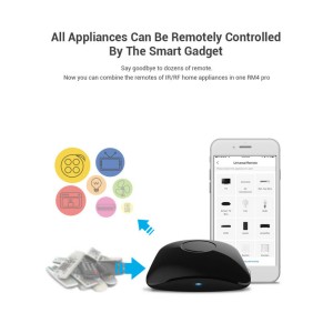 Concentrador remoto Universal RM4 Pro, UNIVERSAL, IR, RF, wifi