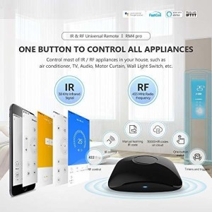 Concentrador remoto Universal RM4 Pro+HTS2, UNIVERSAL, IR, RF, wifi