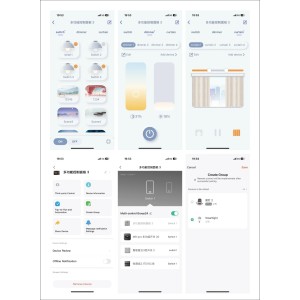 Smart Multifuncion Wifi para iluminacion & cortinas 8bot