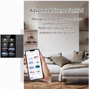 Smart Multifuncion Wifi para iluminacion & cortinas 8bot