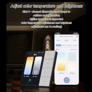 Smart Multifuncion Wifi para iluminacion & cortinas 8bot